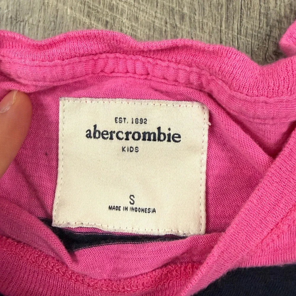 Abercrombie Kids Pink Stripe‎ Top